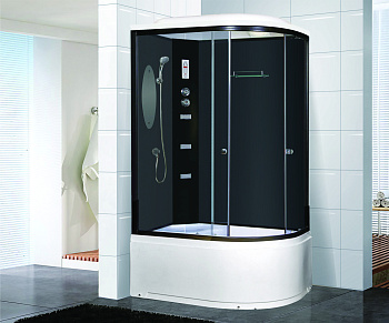 Душевая кабина Niagara Ultra 2140134LN 120х80 асимметричная с крышей ориентация левая